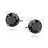 Cercei argint cu pietre negre 6 mm DiAmanti 1CO6ER_B-DIA (Argint 925‰ 0,9 g.)